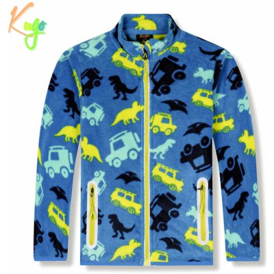 KUGO Chlapecká flísová FM9711 modrá – Zboží Dáma