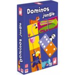 Janod Dětské oboustranné domino Džungle – Zboží Živě