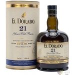 El Dorado 21y 43% 0,7 l (tuba) – Hledejceny.cz