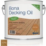 Bona Decking oil 2,5 l neutrální – Zboží Mobilmania