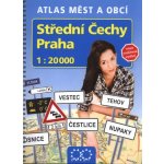 Střední Čechy a Praha 1:20t mapa Žaket – Hledejceny.cz