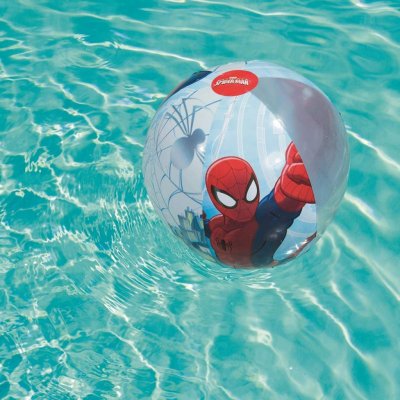 Bestway Míč dětský nafukovací 51cm Spiderman plážový do vody – Hledejceny.cz