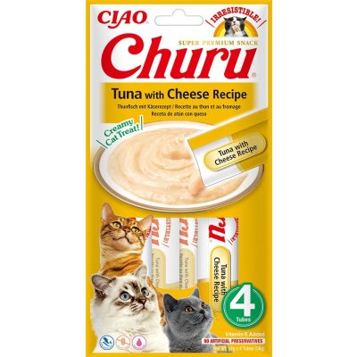 Inaba Churu cat snack tuňák & sýr 4 x 14 g – Zbozi.Blesk.cz