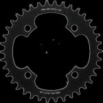 XLC E-Bike prevodník pro stred.motor ocel BCD 104mm, 38 zubu, 198g – Hledejceny.cz