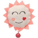 Flamingo Lovu sluníčko béžové 8,5 x 2,5 x 9 cm – Zboží Dáma