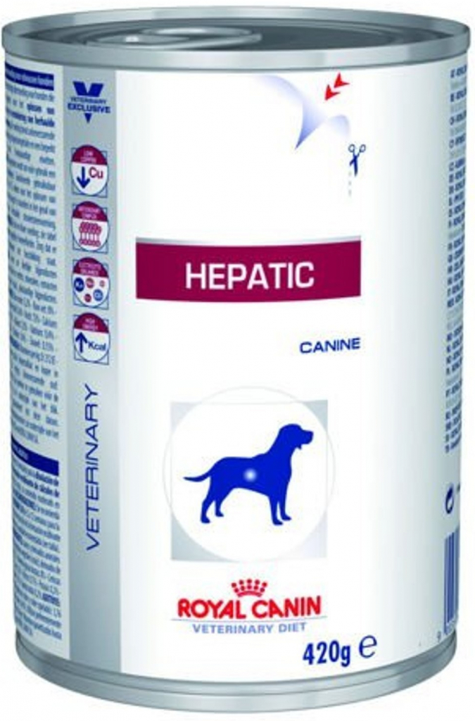 Royal Canin Veterinary Diet Adult Dog Hepatic 6 x 420 g