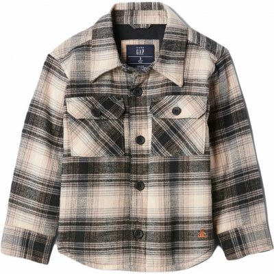 GAP Baby dětská košile hnědá – Zboží Dáma