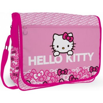 Karton P+P taška přes rameno Hello Kitty růžová