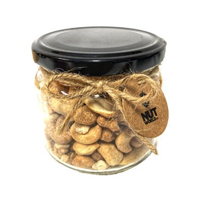 Ořechy Deluxe ve skle - kešu pražené, solené 180 g %