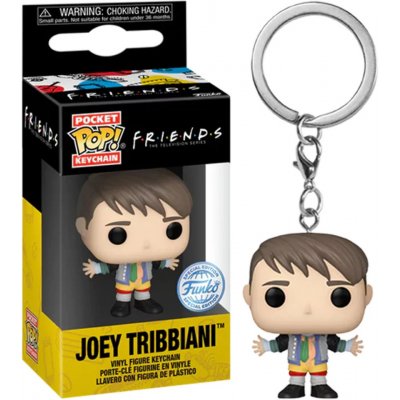 Přívěsek na klíče Funko POP Keychain Friends S4 8Joey in Chandler's Clothes