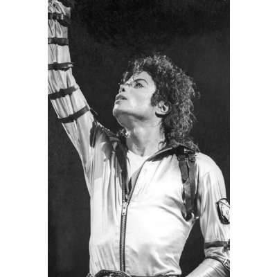 Fotografie Michael Jackson on stage in Nice, French Riviera, August 1988, ., 26.7 × 40 cm – Zboží Dáma