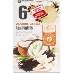 Admit Tea Lights Coconut-Vanilla 6 ks – Zboží Mobilmania