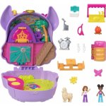 Mattel Polly Pocket mini pocketová kabelka Llama Camp – Zboží Mobilmania