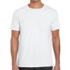 Pánské sportovní tričko Gildan pánské triko G64000 White 4