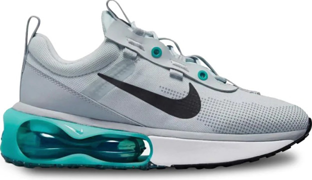 Nike Air Max pure platinum/black/washed teal šedá