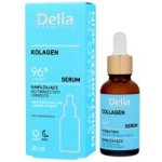 Delia Cosmetics Collagen hydratační sérum na obličej krk a dekolt 30 ml – Hledejceny.cz
