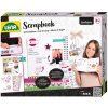 Výtvarné a kreativní sada Lena Popron.cz 42332 řemeslná sada DIY scrapbooking scrapbook scrapbooková fotokniha se 100 stranami 50 fotorohy 2 mašličkami a 18 archy samolepekstřední