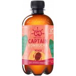 Captain Kombucha Kombucha bio broskev 400 ml – Sleviste.cz