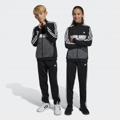 adidas dětská sportovní souprava Colorblock černá – Zboží Dáma