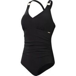 Speedo Womens Shaping V Neck 1 Piece black