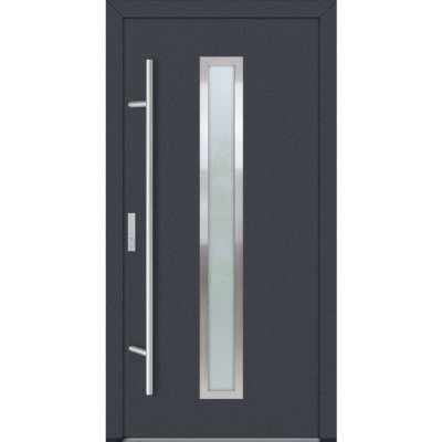 Hahn-Türke DS82-M01 mléčné sklo Antracit Pravé 100 x 200 cm – Hledejceny.cz