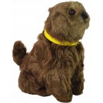 Lean Toys Interaktivní plyšový pejsek hnědý – Zboží Dáma