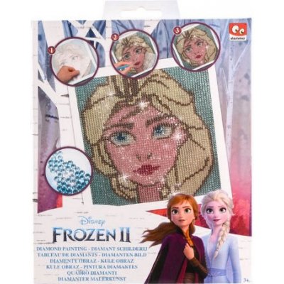 CANENCO Kreativní sada Frozen Ledové království vytvoř si obrázky s diamanty ELSA – Hledejceny.cz