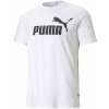 Pánské Tričko Puma pánské tričko ESS LOGO Tee WHITE 58666602 Bílý