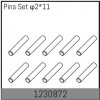 Modelářské nářadí Absima 1230872 2x11 Pin Set 10