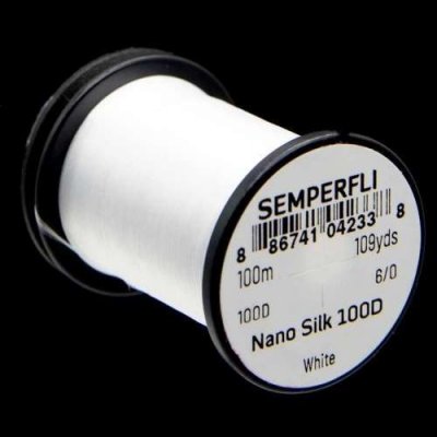 Semperfli Nit Nano Silk 100D 6/0 White – Hledejceny.cz
