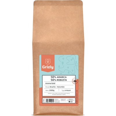 Grizly 50/50 Aroma Gold zrnková 1 kg – Hledejceny.cz