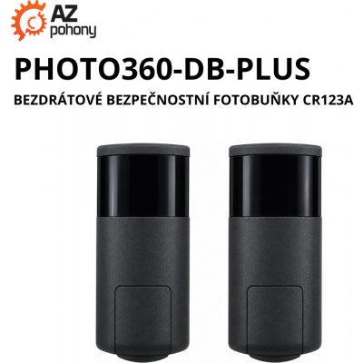 PHOTO360-DB-PLUS - bezdrátové bezpečnostní fotobuňky CR123A – Zboží Mobilmania