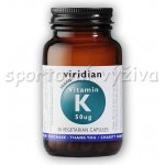 Viridian Vitamin K 50ug 30 kapslí – Hledejceny.cz