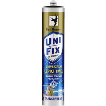 Den Braven MS Unifix Clear na všechna tmelení a lepení 290g transparentní