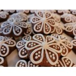 Meduňka, pekařství perníkářství Medové kytičky zdobené 350 g – Zboží Dáma