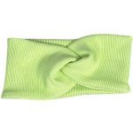 By Mimi Dívčí čelenka s křížením - Světle zelená – Sleviste.cz