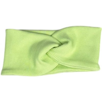 By Mimi Dívčí čelenka s křížením - Světle zelená – Sleviste.cz