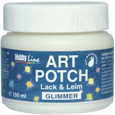 Kreul Lepidlo a lak ART POTCH třpytivý efekt 150 ml – Zboží Dáma