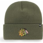 47 Brand pánská Zimní čepice Chicago Blackhawks Haymaker ’47 Cuff Knit – Zboží Mobilmania