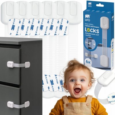 Sipo SBS-217 univerzální dětská pojistka 6 kusů – Zbozi.Blesk.cz