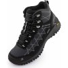 Dámské trekové boty Alpine Pro Kadewe Mid outdoorová obuv s membránou Ptx Ubty320990 černá