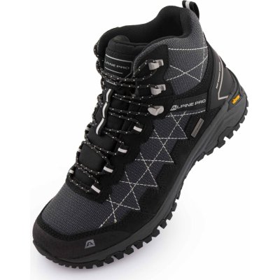 Alpine Pro Kadewe Mid outdoorová obuv s membránou Ptx Ubty320990 černá – Sleviste.cz