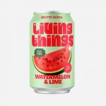 Living Things Soda vodní meloun a limetka 330 ml – Hledejceny.cz