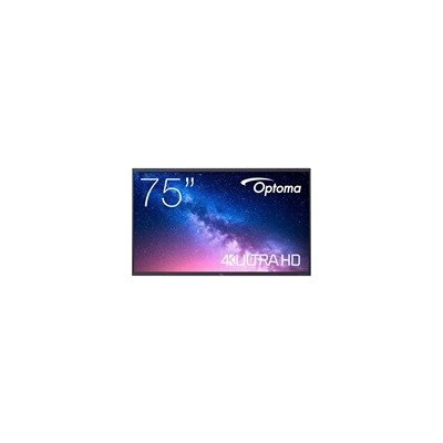 Optoma 5753RK IFPD 75" - interaktivní dotykový, 4K UHD, multidotyk 40prstu, Android 13, 8GB RAM / 64GB ROM - DEMO – Zboží Živě