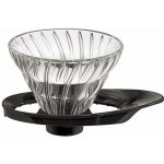Hario Dripper V60-01 Glass Black – Sleviste.cz