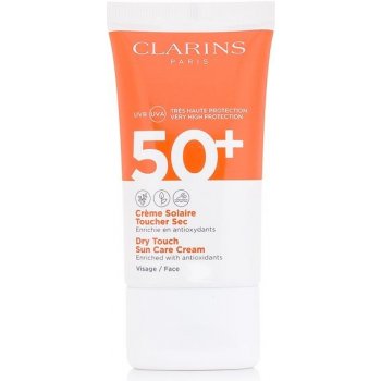 Clarins zmatňující pleťový krém na opalování SPF50+ (Dry Touch Sun Care Cream) 50 ml