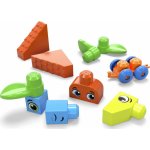 MEGA BLOKS Pořádně velký pytel kostek - Modrý (150) – Zboží Dáma
