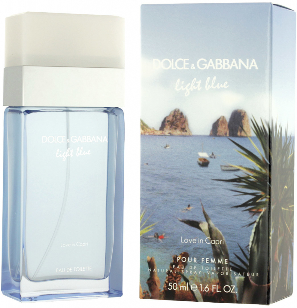 Dolce & Gabbana Light Blue Love In Capri toaletní voda dámská 50 ml