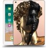 Pouzdro na tablet Picasee silikonový průhledný obal Apple iPad 9.7 2018 6. gen - Wildfire - Gold