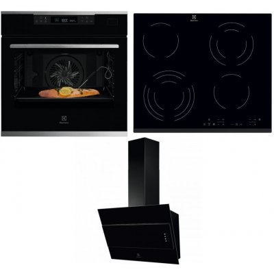 Set Electrolux KOBCS31X + EHF6343FOK + LFV316K – Hledejceny.cz